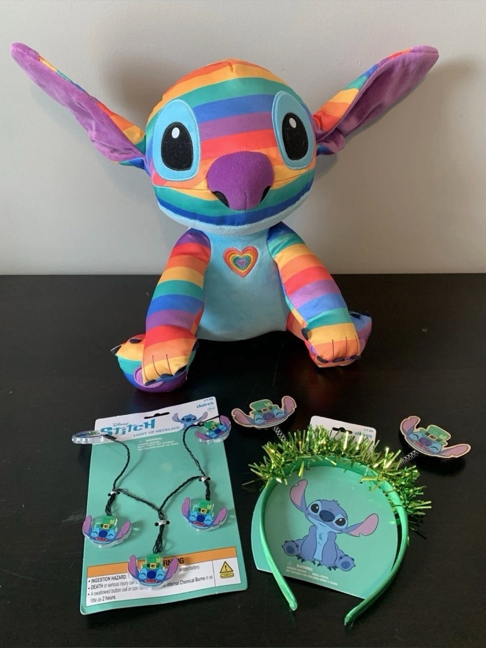 Disney Stitch Stuffed Animal & Accessories Lilo and Stitch